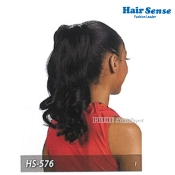 Hair Sense 100% Premium Fiber Drawstring Ponytail - HS-576